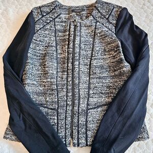 Ann Taylor structured blazer jacket business casual office 4